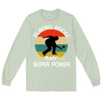 Matcha bocce super power boules sports Long Sleeve Tee - artisFamous
