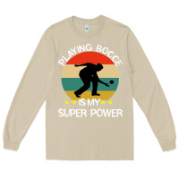 Mushroom bocce super power boules sports Long Sleeve Tee - artisFamous