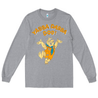Heather Grey yabba dabba doo Long Sleeve Tee - artisFamous