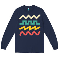 Navy synthetiseur Long Sleeve Tee - artisFamous