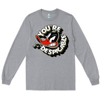 Heather Grey you're despicable Long Sleeve Tee - artisFamous