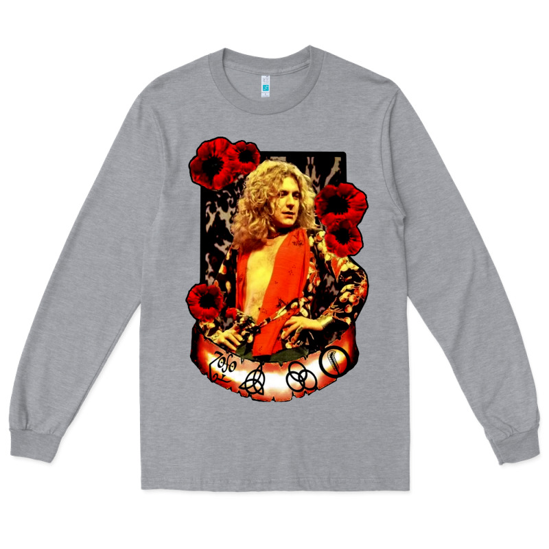 Vintage Image Robert Plant Long Sleeve Tee by artisFamous | Teevron