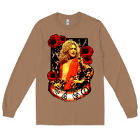 Toasted Coconut vintage image robert plant Long Sleeve Tee - artisFamous
