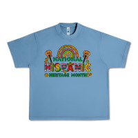 Pebble Blue national hispanic heritage month Urban Heavy Tee - BundleAndBundleShop