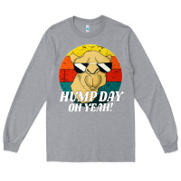 Heather Grey hump day Long Sleeve Tee - artisFamous