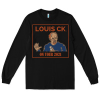 Black LOUIS C.K. Long Sleeve Tee - artisFamous
