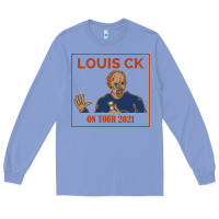 Colony Blue LOUIS C.K. Long Sleeve Tee - artisFamous