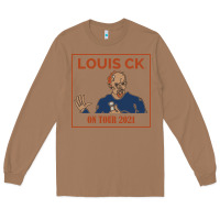 Toasted Coconut LOUIS C.K. Long Sleeve Tee - artisFamous