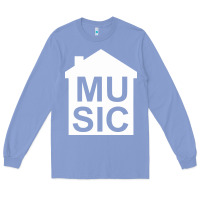 Colony Blue house music Long Sleeve Tee - artisFamous