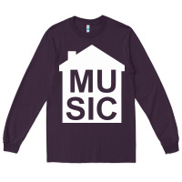 Plum house music Long Sleeve Tee - artisFamous