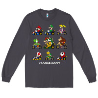 Smoke mariokart Long Sleeve Tee - artisFamous