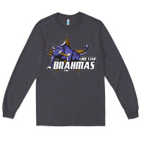 Smoke lone star brahmas Long Sleeve Tee - artisFamous