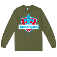 Army Green maine nordiques Long Sleeve Tee - artisFamous