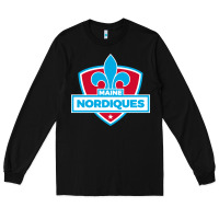 Black maine nordiques Long Sleeve Tee - artisFamous