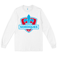 White maine nordiques Long Sleeve Tee - artisFamous