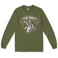 Army Green kid rock Long Sleeve Tee - artisFamous