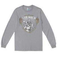 Heather Grey kid rock Long Sleeve Tee - artisFamous