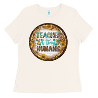 Bone teacher of tiny earrings Ladies Tee - BundleAndBundleShop