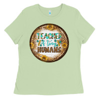 Matcha teacher of tiny earrings Ladies Tee - BundleAndBundleShop