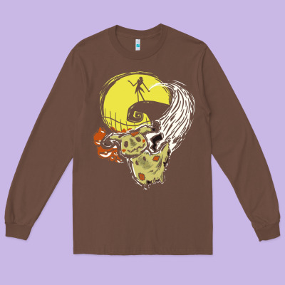 Mimikyu Nightmare Before Long Sleeve Tee Designed By Artisfamous