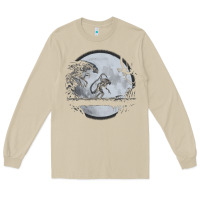 Mushroom alien mata Long Sleeve Tee - artisFamous