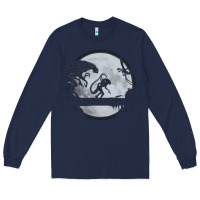 Navy alien mata Long Sleeve Tee - artisFamous
