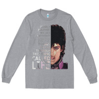 Heather Grey dearly beloved we are gathered here Long Sleeve Tee - artisFamous