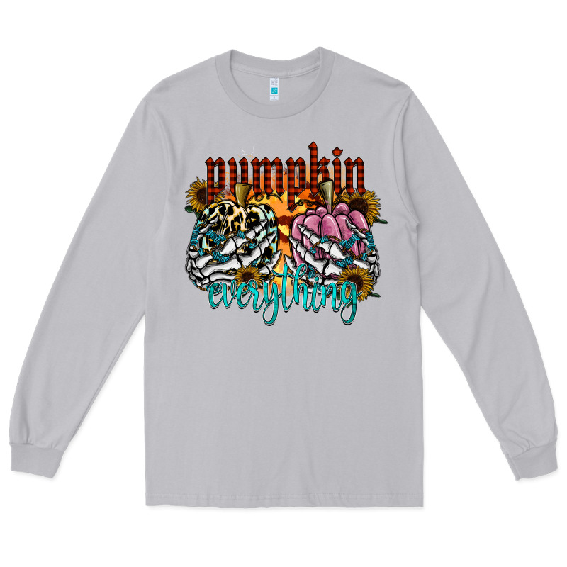 Pumpkin Everything Long Sleeve Tee by CowhideDigitalArt | Teevron