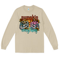 Mushroom Pumpkin Everything Long Sleeve Tee - CowhideDigitalArt