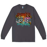 Smoke Pumpkin Everything Long Sleeve Tee - CowhideDigitalArt