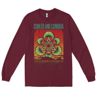 Burgundy coheed and cambria Long Sleeve Tee - artisFamous