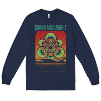 Navy coheed and cambria Long Sleeve Tee - artisFamous