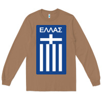 Toasted Coconut greece national football Long Sleeve Tee - artisFamous