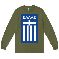 Army Green greece national football Long Sleeve Tee - artisFamous