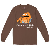 Chestnut be a goldfish ted losso Long Sleeve Tee - artisFamous