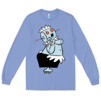 Colony Blue The Jetsons funny robot cartoon Long Sleeve Tee - artisFamous