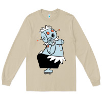 Mushroom The Jetsons funny robot cartoon Long Sleeve Tee - artisFamous