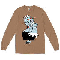 Toasted Coconut The Jetsons funny robot cartoon Long Sleeve Tee - artisFamous