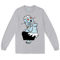 Moon Dust The Jetsons funny robot cartoon Long Sleeve Tee - artisFamous