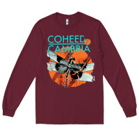 Burgundy coheed and cambria Long Sleeve Tee - artisFamous