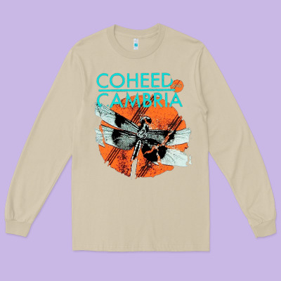 Coheed And Cambria Long Sleeve Tee Designed By Artisfamous