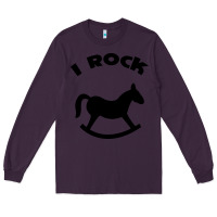 Plum i rock funny Long Sleeve Tee - artisFamous
