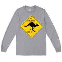 Heather Grey no kangaroos in austria Long Sleeve Tee - artisFamous
