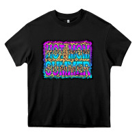 Black Hot Mom Summer Leopard Heavy Core Tee - CowCowDesign