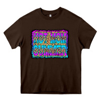 Chocolate Brown Hot Mom Summer Leopard Heavy Core Tee - CowCowDesign