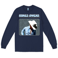 Navy bones owens Long Sleeve Tee - artisFamous