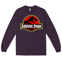 Plum jurassicc park cartoon Long Sleeve Tee - artisFamous