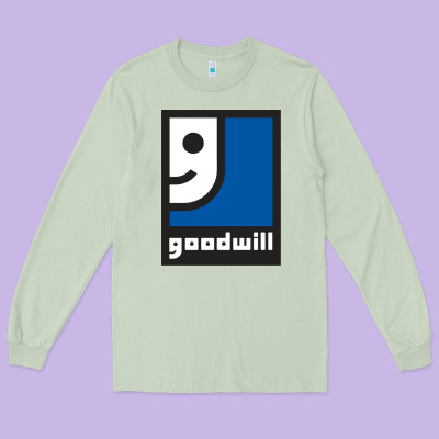Goodwill Long Sleeve Tee Designed By Artisfamous