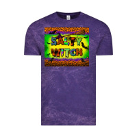 Cloud Purple salty witch tumbler Vintage Tee - BundleAndBundleShop