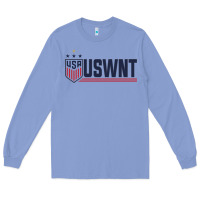 Colony Blue uswnt classic Long Sleeve Tee - artisFamous